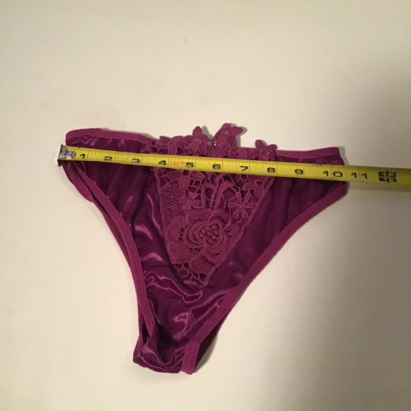Purple bra & panty set NWT - Picture 5 of 5
